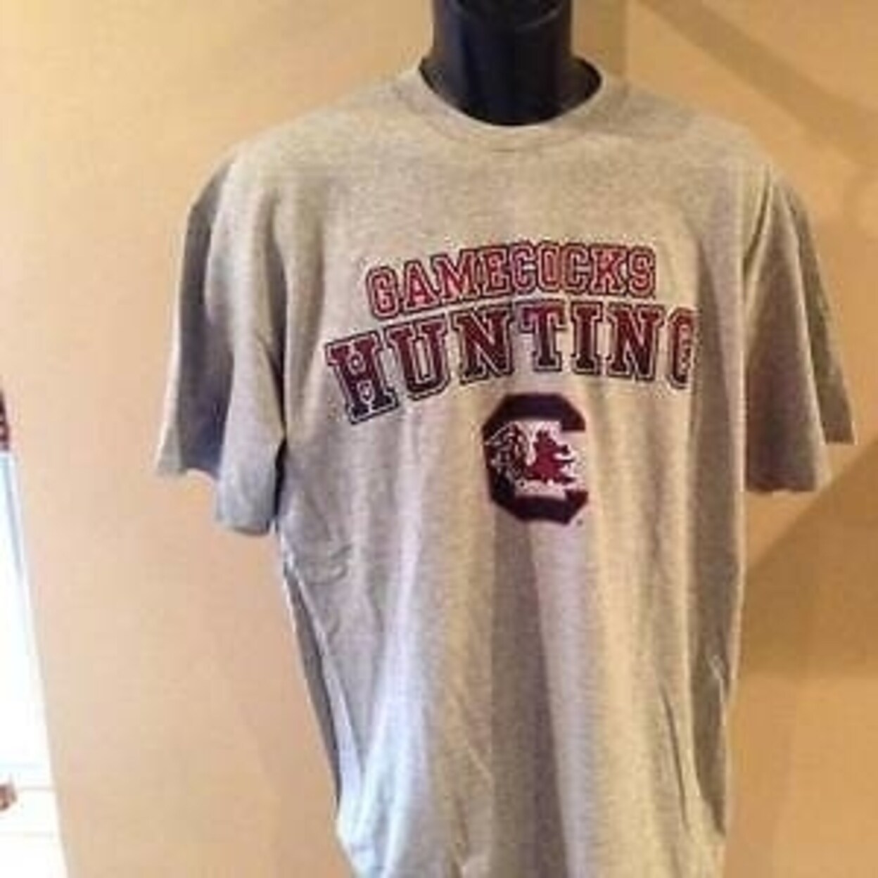 Shop South Carolina Usc Gamecocks Hunting Mens Large L Grey T