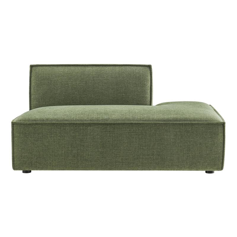 Restore Performance Fabric Upholstered Right-Facing Armless Modular Chaise