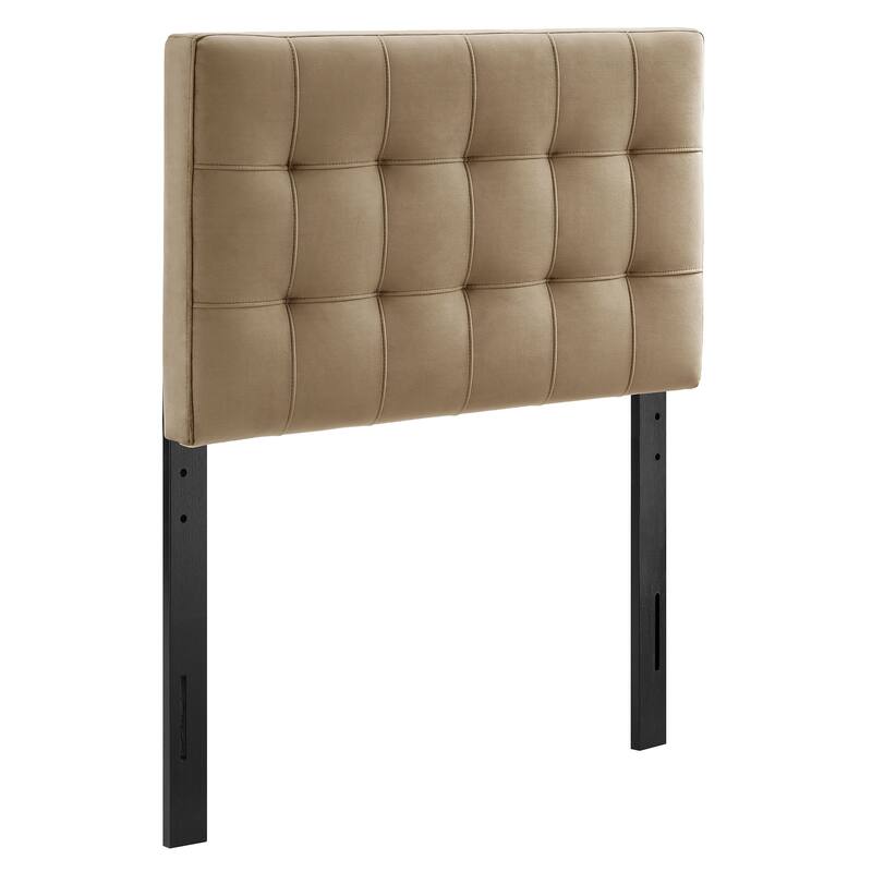 Lily Biscuit Tufted Performance Velvet Headboard