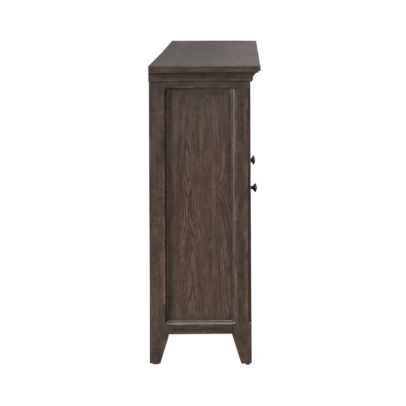 Paradise Valley Saddle Brown Hall Buffet