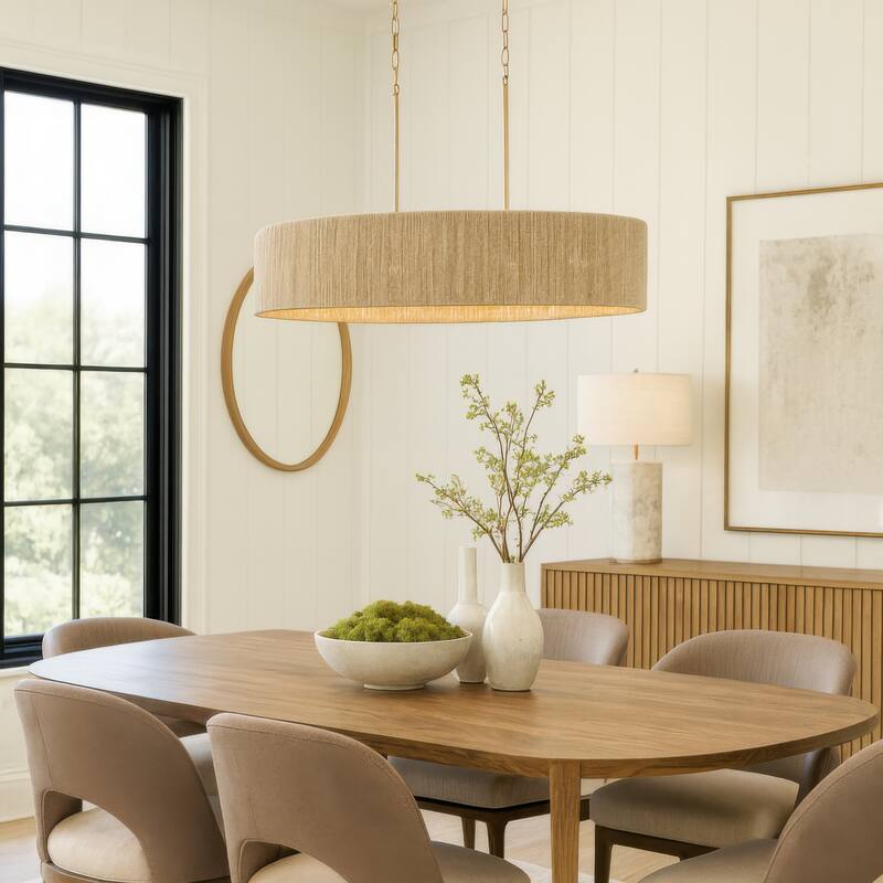 Varaluz Jacob's Ladder 6-Light Linear Pendant - French Gold