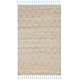 preview thumbnail 84 of 84, SAFAVIEH Handmade Cape Cod Zinca Coastal Jute Tassel Rug 2'3" x 3'9" - Light Blue/Natural - Rectangle
