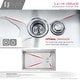 preview thumbnail 14 of 25, STYLISH 30 inch Stainless Steel 16G Workstation Undermount Kitchen Sink - Brushed Stainless Steel - 30" x 19" x 10"