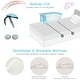 preview thumbnail 41 of 42, Babyjoy Portable Baby Bed Side Sleeper Infant Travel Crib W/Carrying - See Details