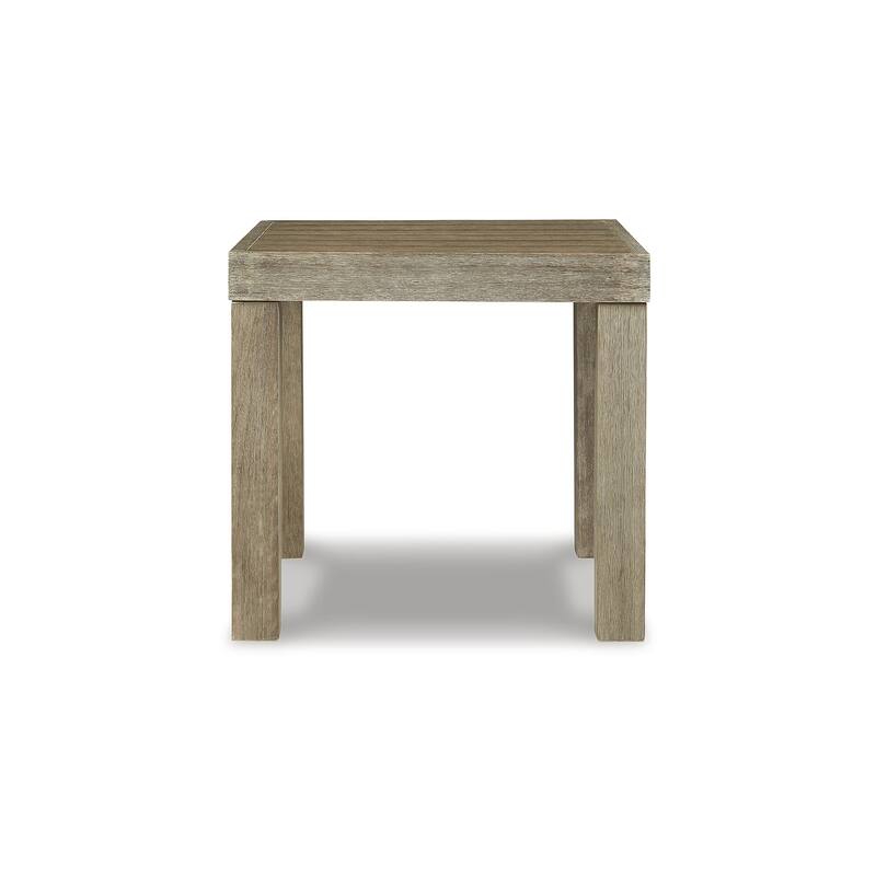 Silo Point Brown Square End Table