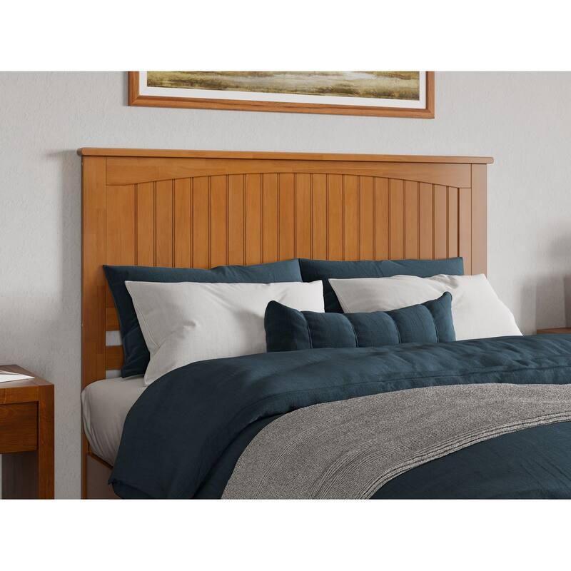 AFI Nantucket Headboard with Attachable Charger - Light Toffee - Queen