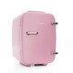 preview thumbnail 23 of 46, Caynel 4-Liter Portable Mini Fridge for Home, Office and Car, AC/DC Thermoelectric System Pink