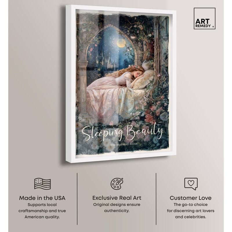 Classic Sleeping Beauty Shadowbox by Art Remedy