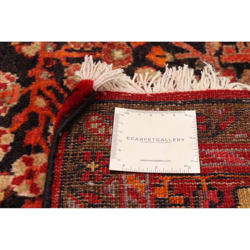 ECARPETGALLERY Hand-knotted Anatolian Vintage Red Wool Rug - 4'6 x 6'9