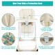preview thumbnail 8 of 15, Babyjoy Foldable Convertible High Chair Height Adjustable Baby Feeding