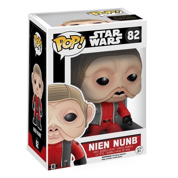 Star Wars: The Force Awakens Funko POP Vinyl Figure: Nien Nunb - multi