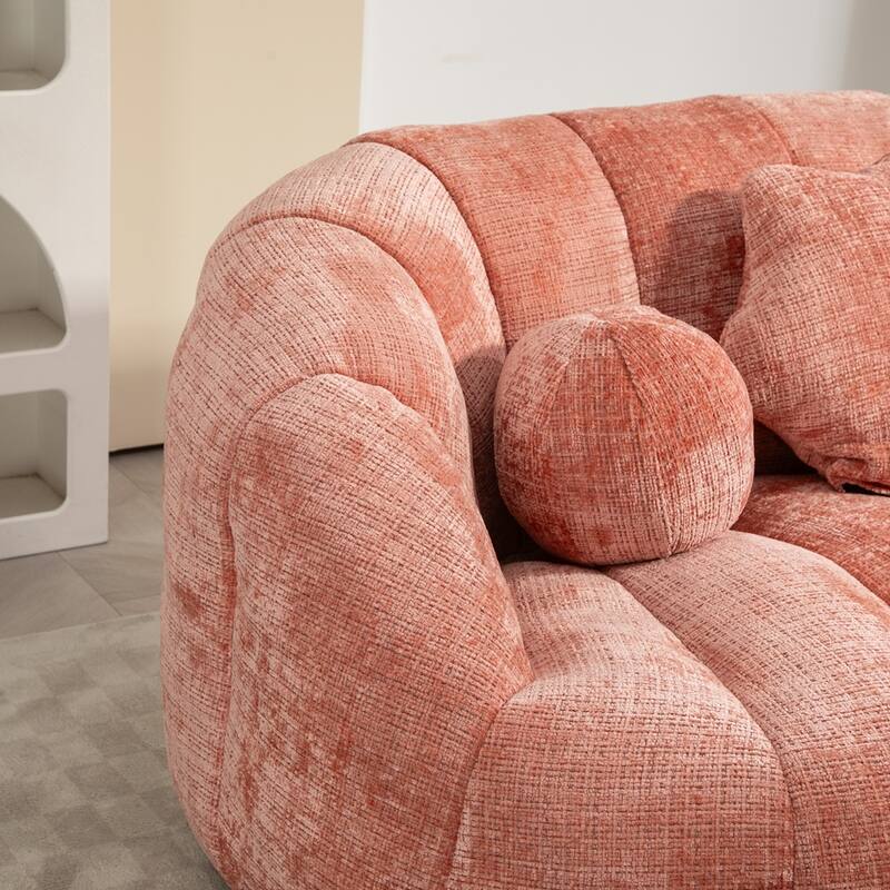 Lounger Bean Bag Chair With 3 Pillows