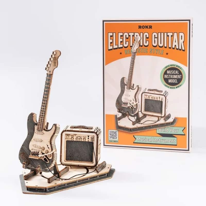 DIY 3D Puzzle - Electric Guitar - 140 pcs (ROKR)