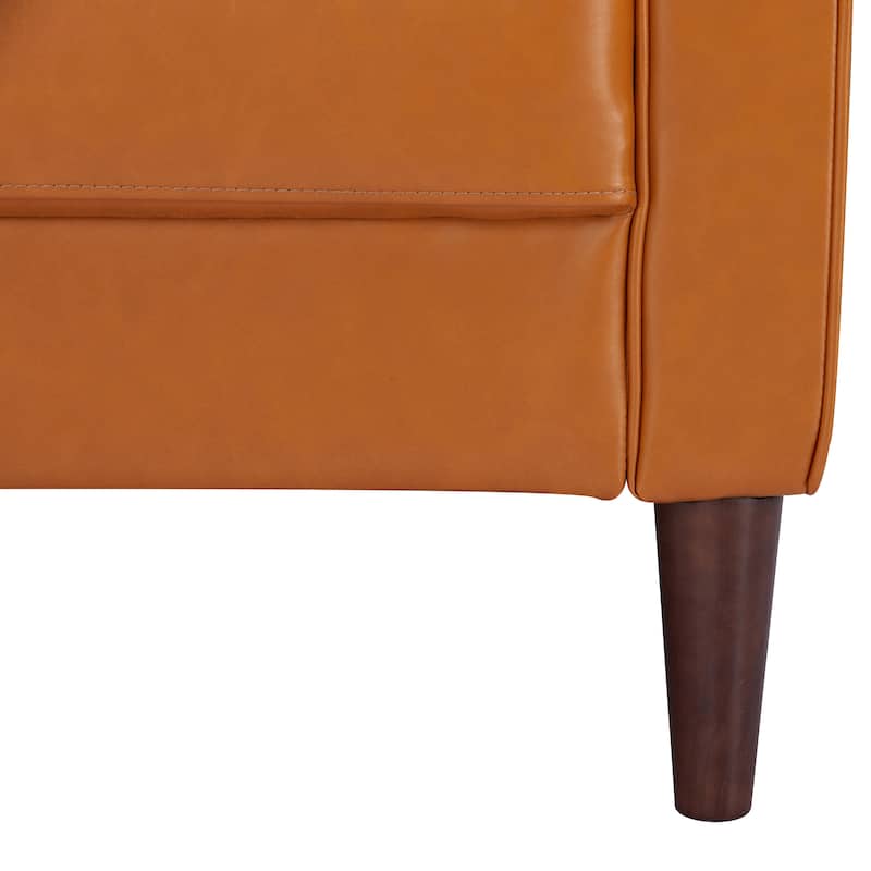 Artdeco Home Anza Faux Leather Arm Chair