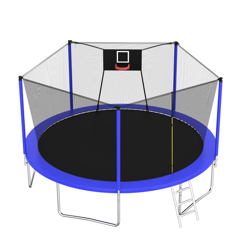 Spacious Design Trampoline Solid Base Structure, Safety Pad For Kid