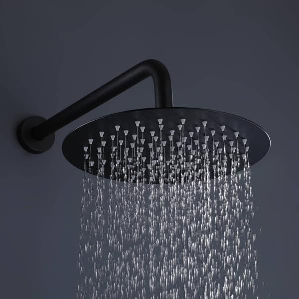 High Pressure Rainfall Wall Mounted Chrome Concealed Shower Set with Handheld Sp High Pressure Rainfall Wall Mounted Chrome Concealed Shower Set with Handheld Sp