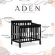preview thumbnail 6 of 6, Dream On Me Aden Convertible 4-in-1 Mini Crib