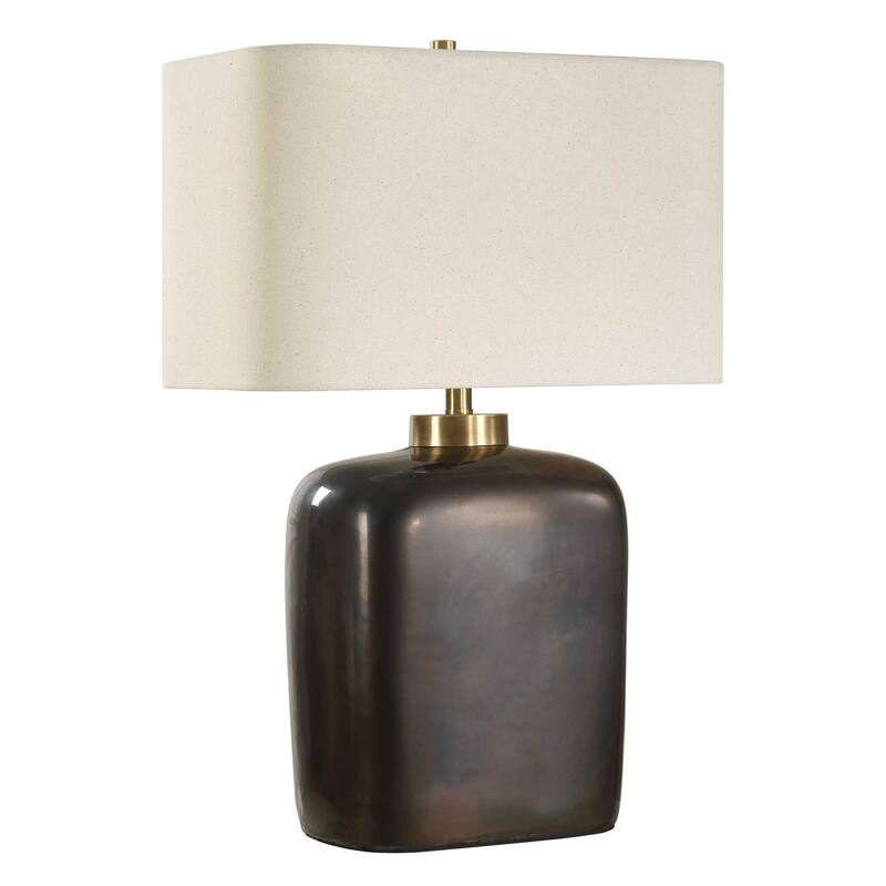 Uttermost Quentin Dark Bronze Table Lamp - N/A