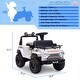 preview thumbnail 13 of 26, 6V Ride On Car for Toddlers - Battery Powered Electric Car for Kids with Music