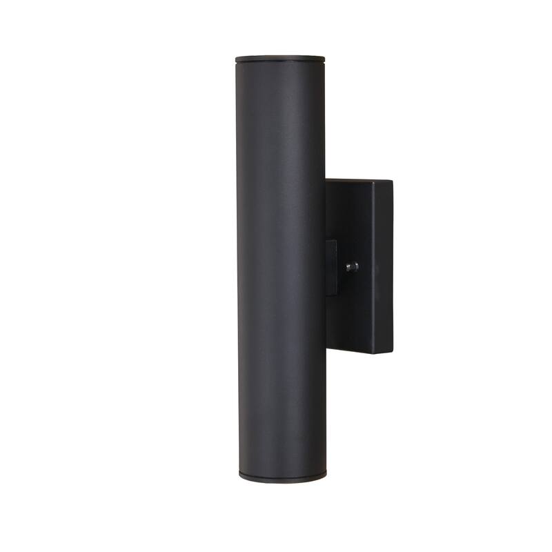 Chiasso Clear Glass Aluminum 2-light LED Outdoor Wall Lantern