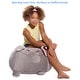 preview thumbnail 26 of 95, Stuffed Animal Storage Bean Bag Chair Cover only for Kids, Toy Holder