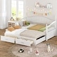 preview thumbnail 2 of 24, Merax Twin Size Extendable Daybed with Twin Size Trundle