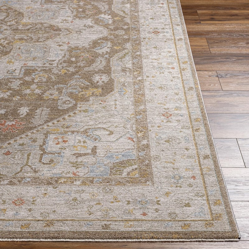 Livabliss Traditional Avant Garde Medallion Area Rug