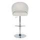 preview thumbnail 85 of 84, Porch & Den Livesey High Back Adjustable Bar Stool with Rounded T Footrest (Set of 2)