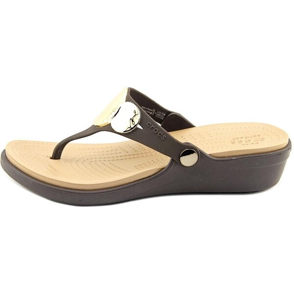 crocs sanrah embellished sandal