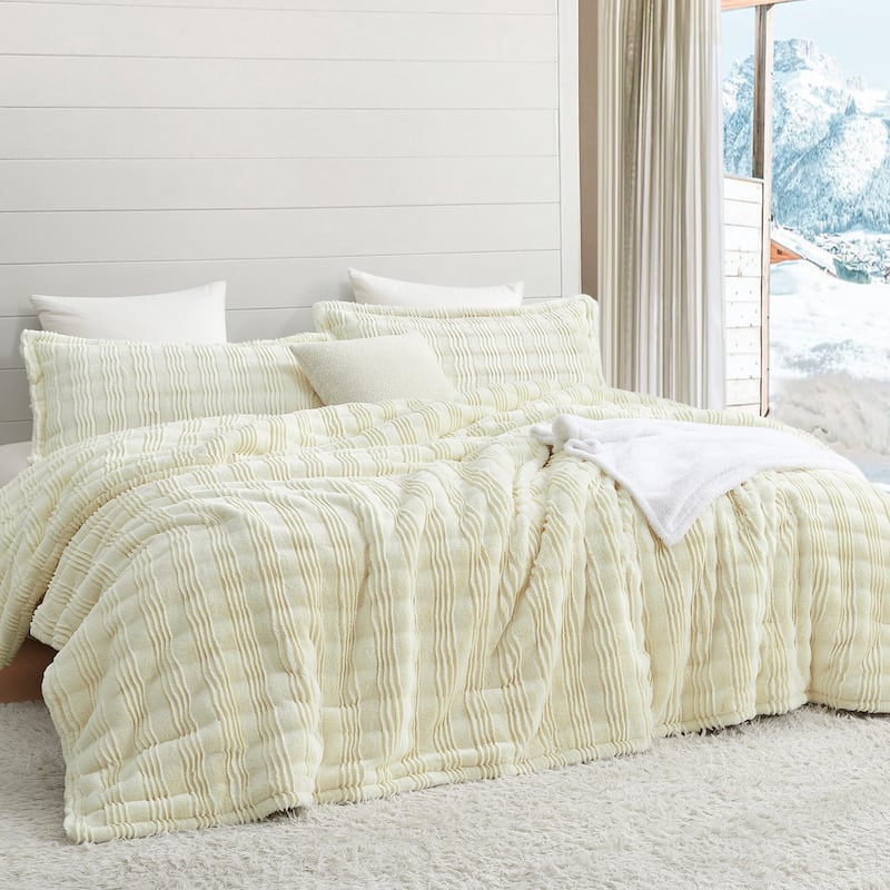 Cream of the Crop - Coma Inducer® Oversized Comforter Set - Off White - Oversized King