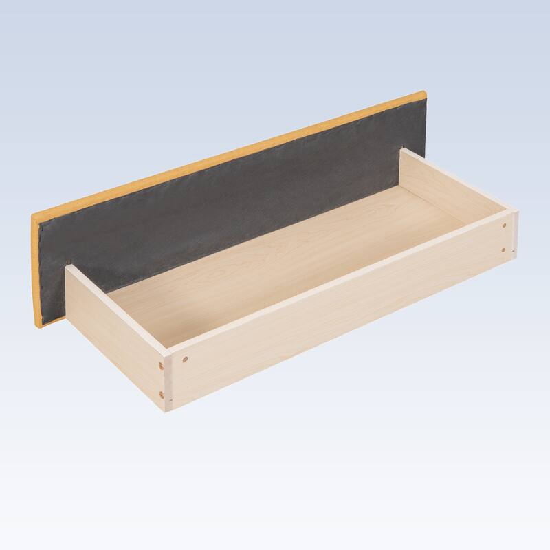 Modern Twin Size Upholstered Daybed with 2 Storage Drawers