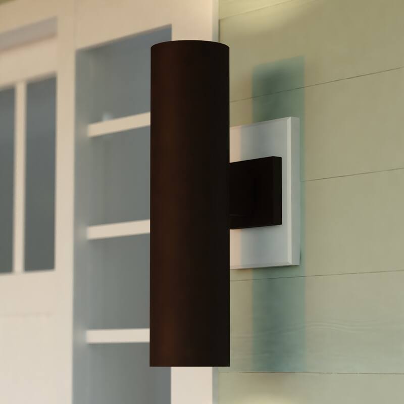 Vaxcel Lighting T0790 Chiasso 2 Light 20" Tall Outdoor Wall Sconce