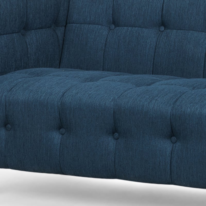 Clermont Mid-century Tufted Sectional Sofa by Christopher Knight Home - 114.00" L x 114.00" W x 30.75" H