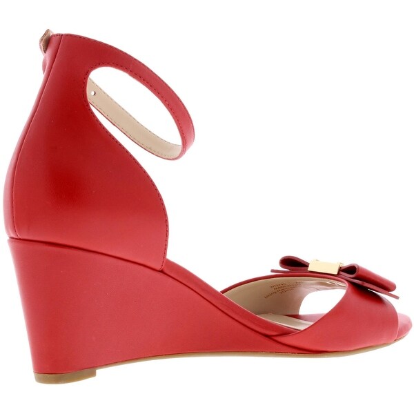 cole haan tali bow wedge sandal