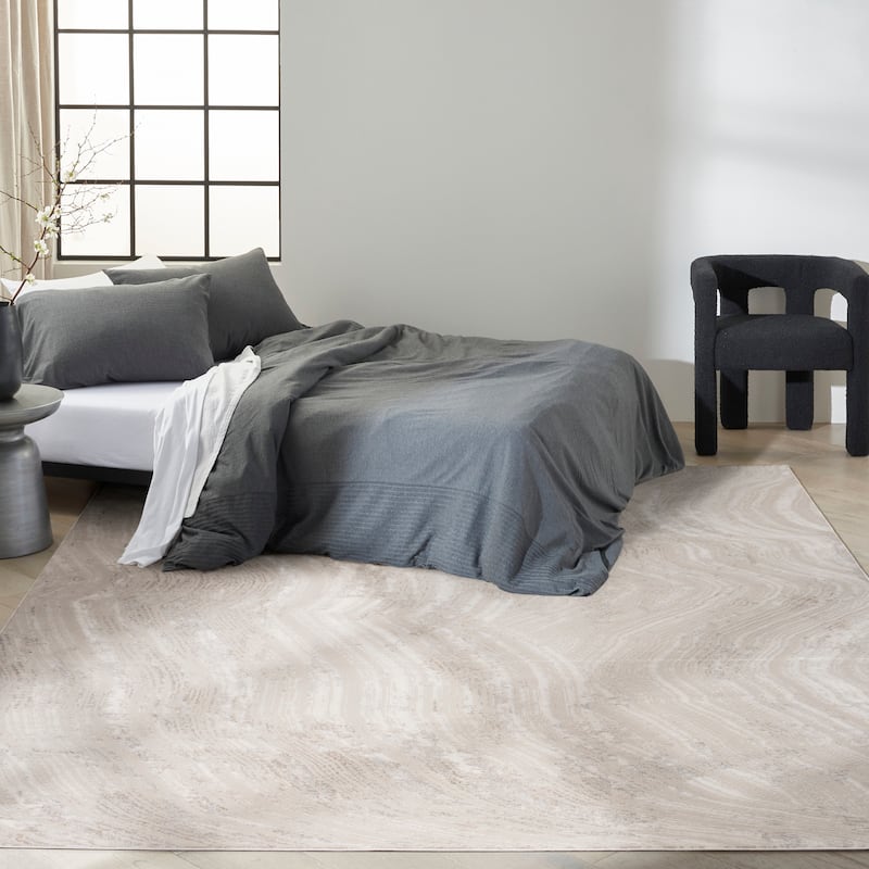 Calvin Klein CK024 Irradiant Indoor only Abstract Area Rug