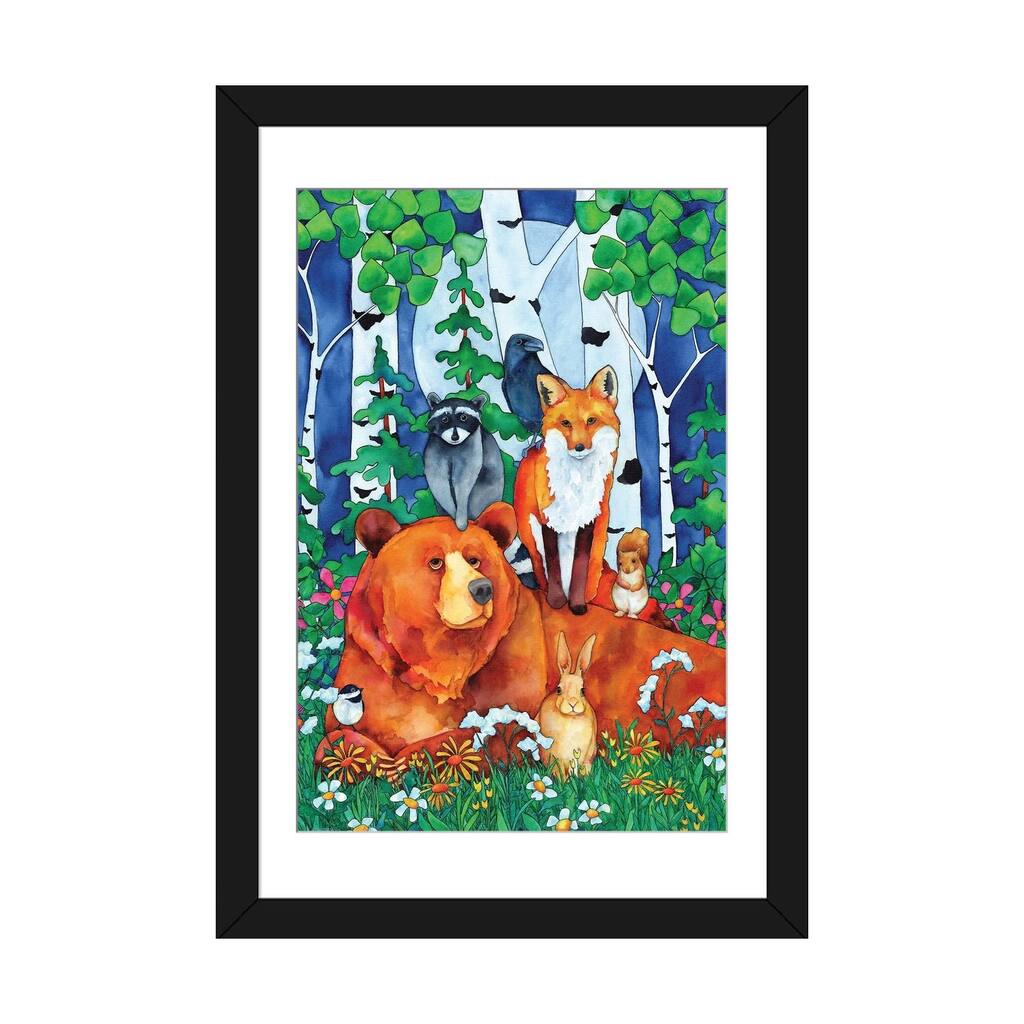 iCanvas "All Creature's Great And Small" by Karen Savory