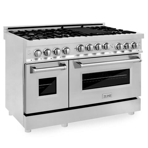 ZLINE 48" 6.0 cu. ft. Range with Gas Stove and Gas Oven in Stainless Steel ( )