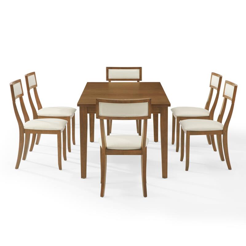 Crosley Alessia 7-Piece Dining Table Set For 6