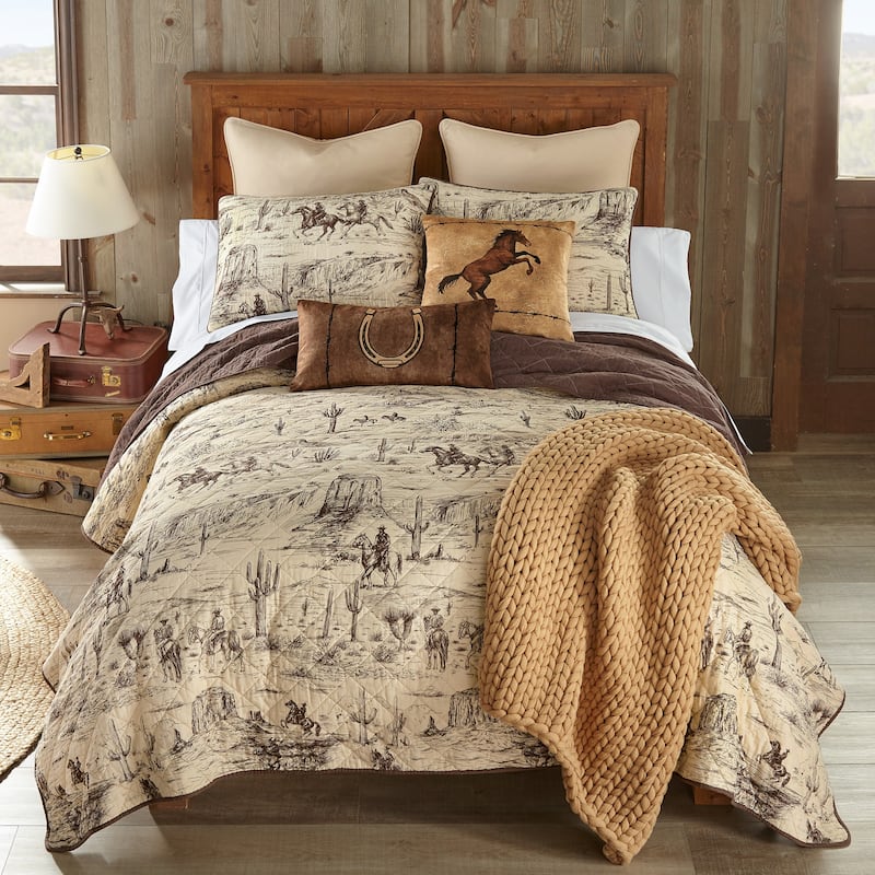 Donna Sharp Cowboy Cotton Quilt Collection