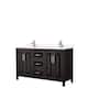 Option Dark Espresso,Chrome Trim,Carrara Cult. Marble Top
