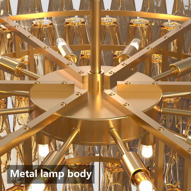 37" Extra Large Chandelier