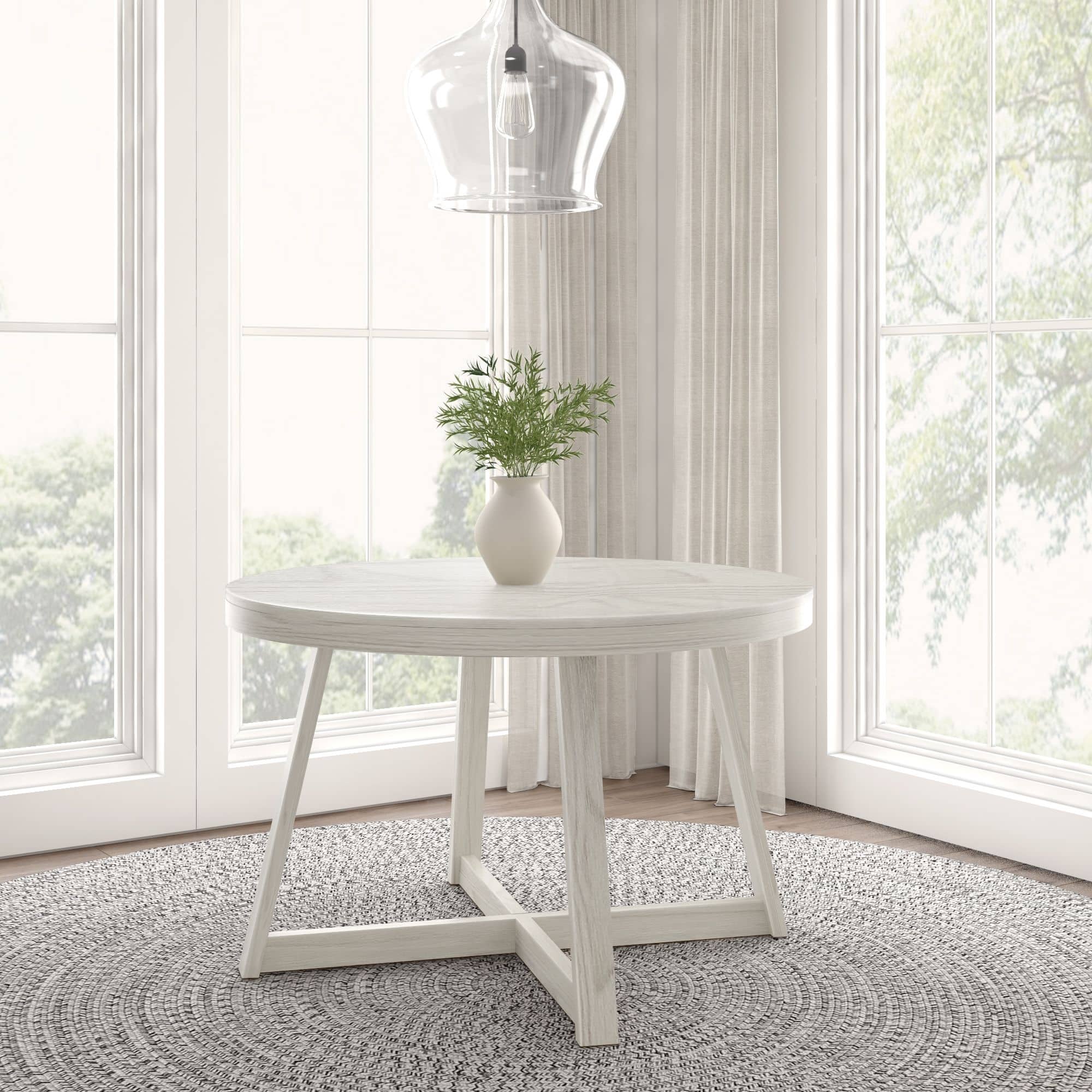 Option Coastal White Wirebrush