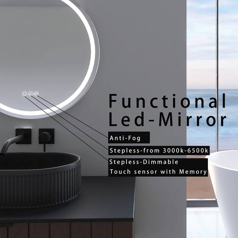 Bathroom LED High Brightness Makeup Mirror