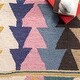 preview thumbnail 22 of 30, nuLOOM Boho Multicolor Wool Handmade Tribal Arrowheads Area Rug