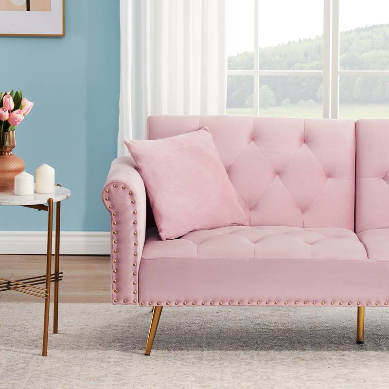 69.7 inch velvet sofa
