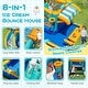 preview thumbnail 2 of 7, Inflatables Water Bounce House w/Water Cannon & Climbing Wall