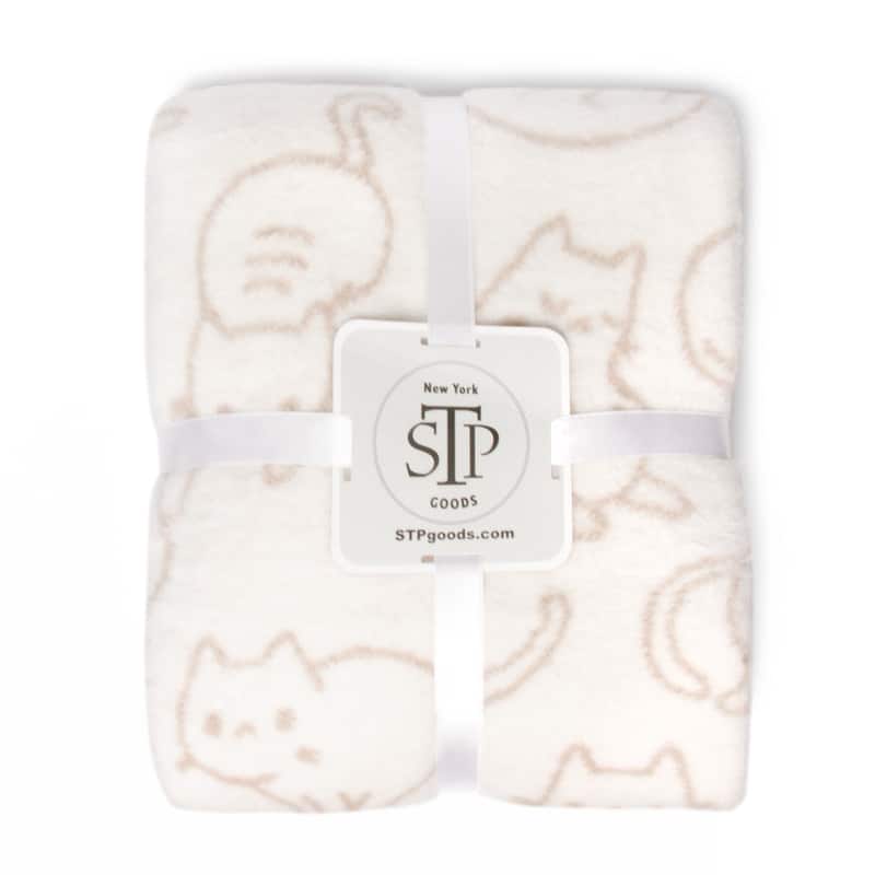 STP Goods - Funny Cats Cotton Blend Blanket