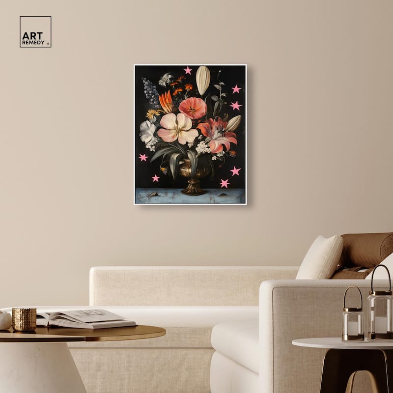 TANY's Floral Universe I Canvas by Art Remedy