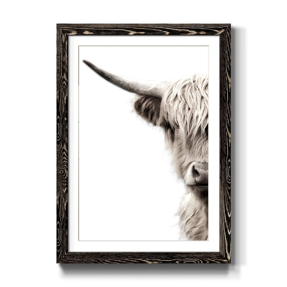 Highland Cattle-Premium Framed Print - Ready to Hang