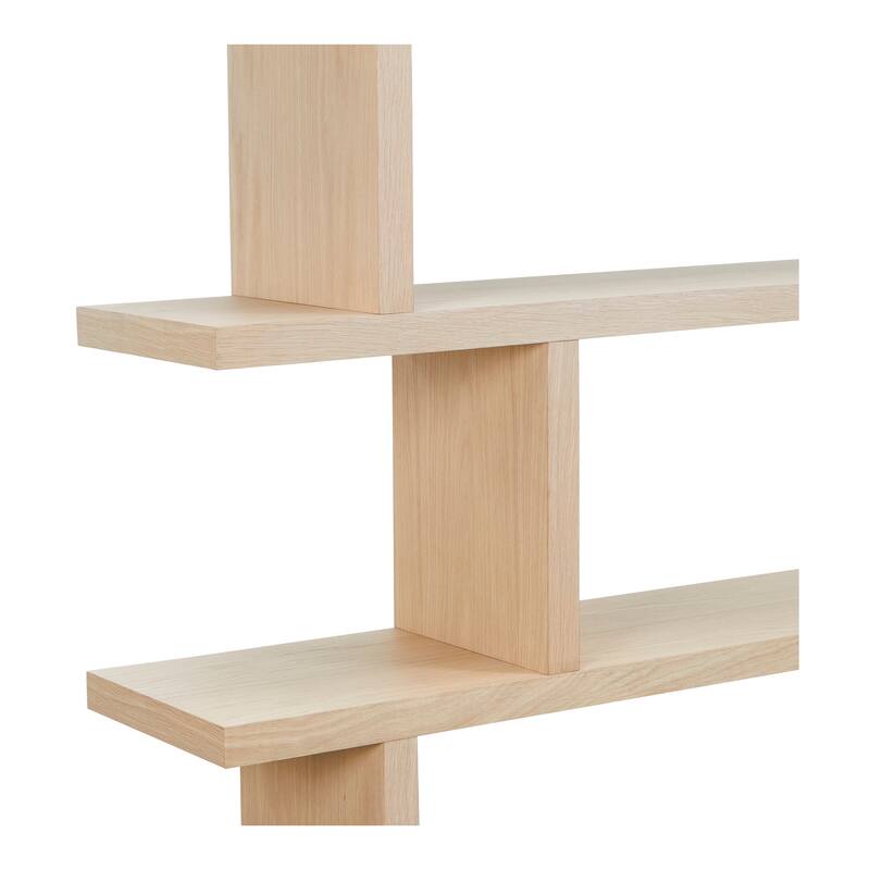 Aurelle Home Kamma Large Modern Storage Bookshelf